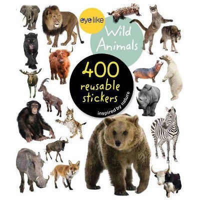 Eyelike Stickers: Wild Animals - by  Workman Publishing (Paperback)