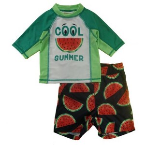 P.S. from Aeropostale Little Boy's 2-Piece Rashguard Swim Sets - 1 of 3