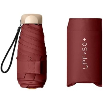 Clotth Compact Travel Umbrella - Mini UV Protection Sun and Rain Umbrella, Portable Windproof Sunshade for Students, Foldable  Umbrell