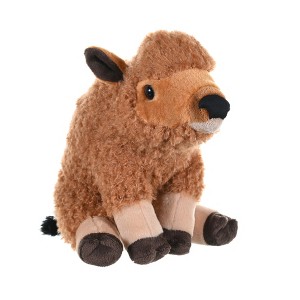 Wild Republic Cuddlekins Bison Calf Stuffed Animal, 12 Inches - 1 of 4
