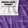 University Of Sioux Falls Logo Pattern Silky Touch Blanket White 50x60 - 4 of 4