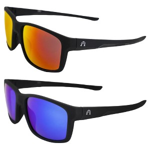 2 Pairs of Alpha Omega AO4 Safety Motorcycle Sunglasses - 1 of 4