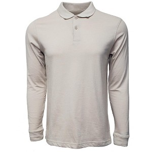 Marquis Men's Long Sleeve Slim Fit Polo Jersey - 1 of 4
