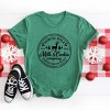 Simply Sage Market Women's North Pole Milk and Cookie Co. Circle Short Sleeve Graphic Tee - 3 of 4