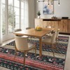 Bohemian Style Rug, Modern Geometric, Decorative, Soft, Thin, Stain-Resistant, Non-Slip - 3 of 4