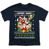 Boys' Short Sleeve Looney Tunes Looney Christmas Ugly Christmas T-Shirt - 2 of 4