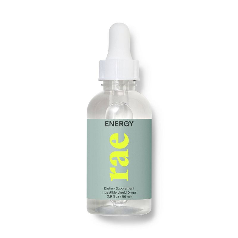 Rae Energy Liquid Dietary Vegan Supplement Drops for Natural Energy Support - Unflavored - 1.9 fl oz, 4 of 9