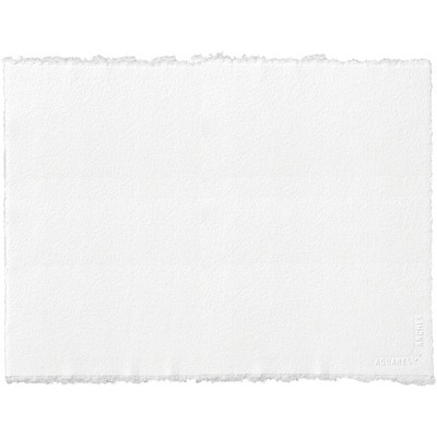 Arches Watercolor Paper, 22 x 30 Inches, 140 lb, Bright White, 10 Sheets
