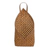 Woven Bamboo Basket Wall Pocket Set of 2 19 Inch Height for Indoor Display By Melrose - 3 of 4