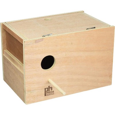 Prevue Pet Products BPV1105 Outside Mount Nest Box for Parakeet, Medium