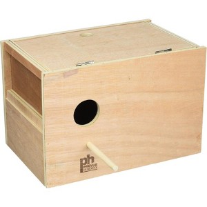 Prevue Pet Products BPV1105 Outside Mount Nest Box for Parakeet, Medium - 1 of 2