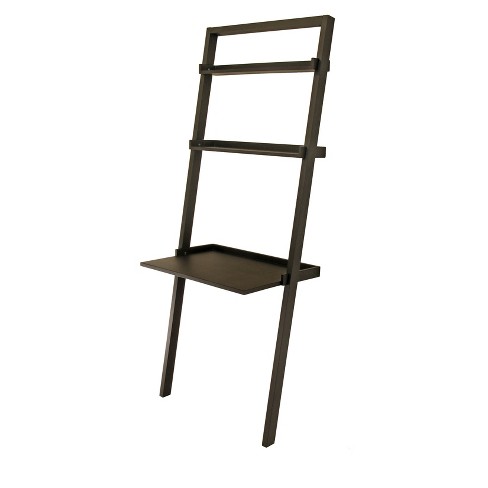 Ladder Desk Black Winsome Target