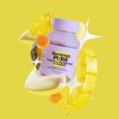 lemme purr glp 1 lemme - Brandclub - Lemme Purr Vaginal Probiotic Gummies - pH & Odor  Support - Pineapple & Vitamin C - Pineapple Flavored
