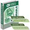 Samsill Plant-Based 1.5 Inch Durable D-Ring, Made in USA, View Binder, Eco-Friendly, USDA Certified Biobased, 4 Pack, Boho Assortment - 4 of 4