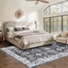 Washable Vintage Floral Area Rug, Modern Distressed Non-Slip Carpet for Living Room and Bedroom - 3 of 4