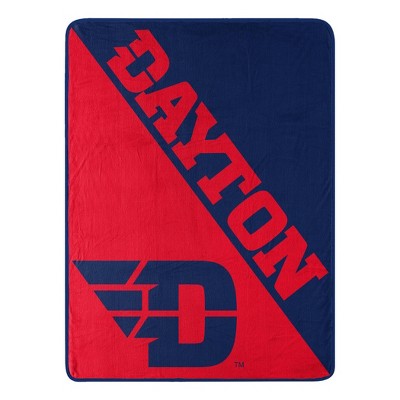 NCAA Dayton Flyers 46"x60" Micro Fleece Throw Blanket