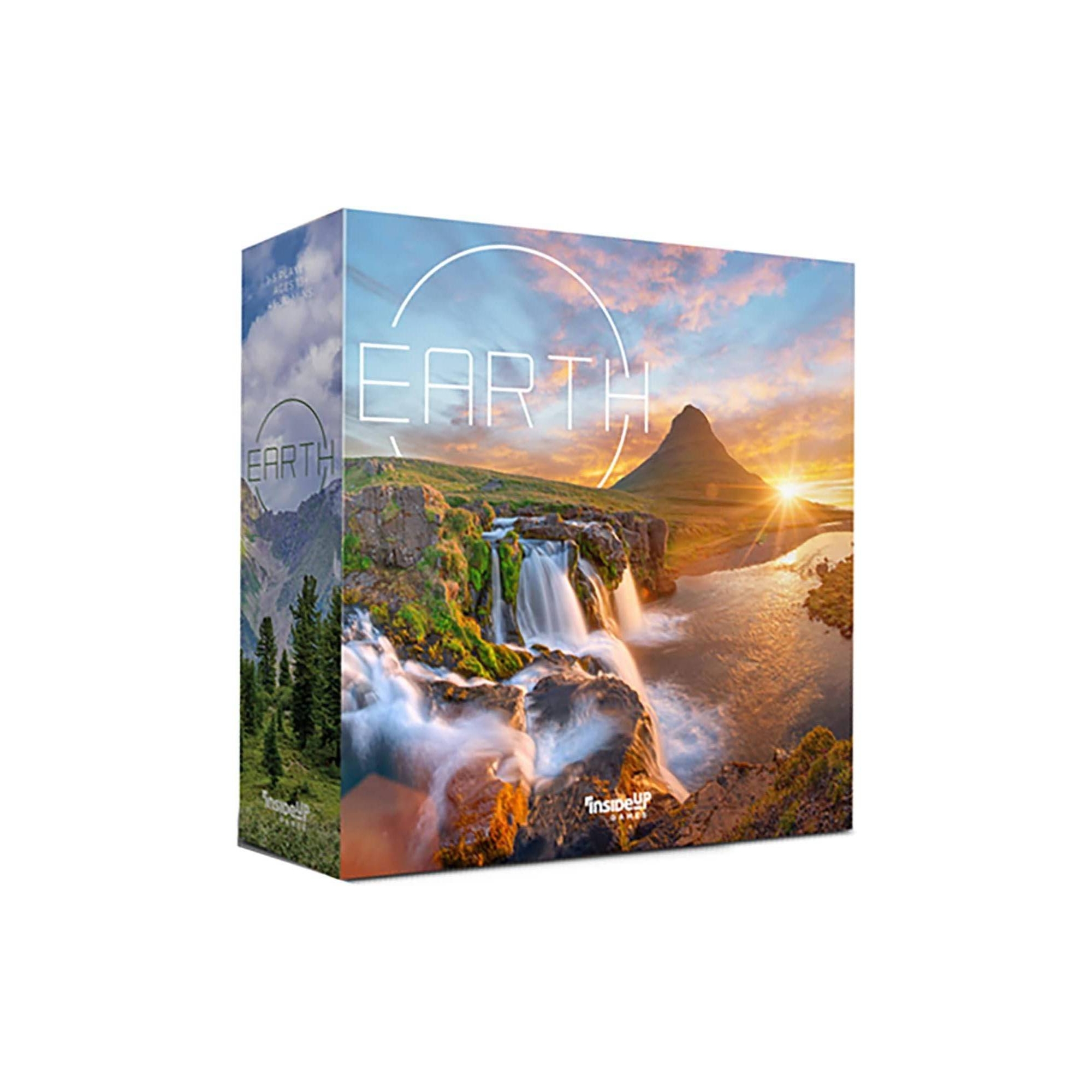Asmodee Earth Board Game: Creative Thinking, Problem Solving, Geography, 1-5 Players, 40-80 Minutes Playtime