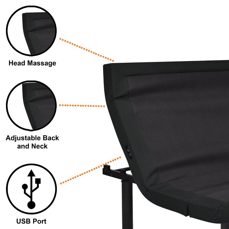 Serene Dual Massage Adjustable Bed Frame - HOMES: Inside + Out, 5 of 8