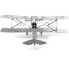 Model Kit De Havilland Tiger Moth Trainer Aircraft (Moderate Difficulty) Steel Model by Metal Earth - 4 of 4