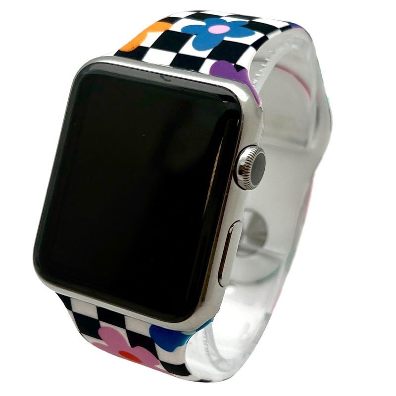 Olivia Pratt New Options Printed Silicone Apple Watch Band, 3 of 5