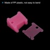 Unique Bargains PP Plastic Reusable Embroidery Floss Bobbins with Thread Clips 100 Pcs - 4 of 4