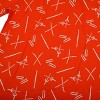 Teenage Mutant Ninja Turtles Weapons Short Sleeve Orange Button-Down Shirt - 4 of 4
