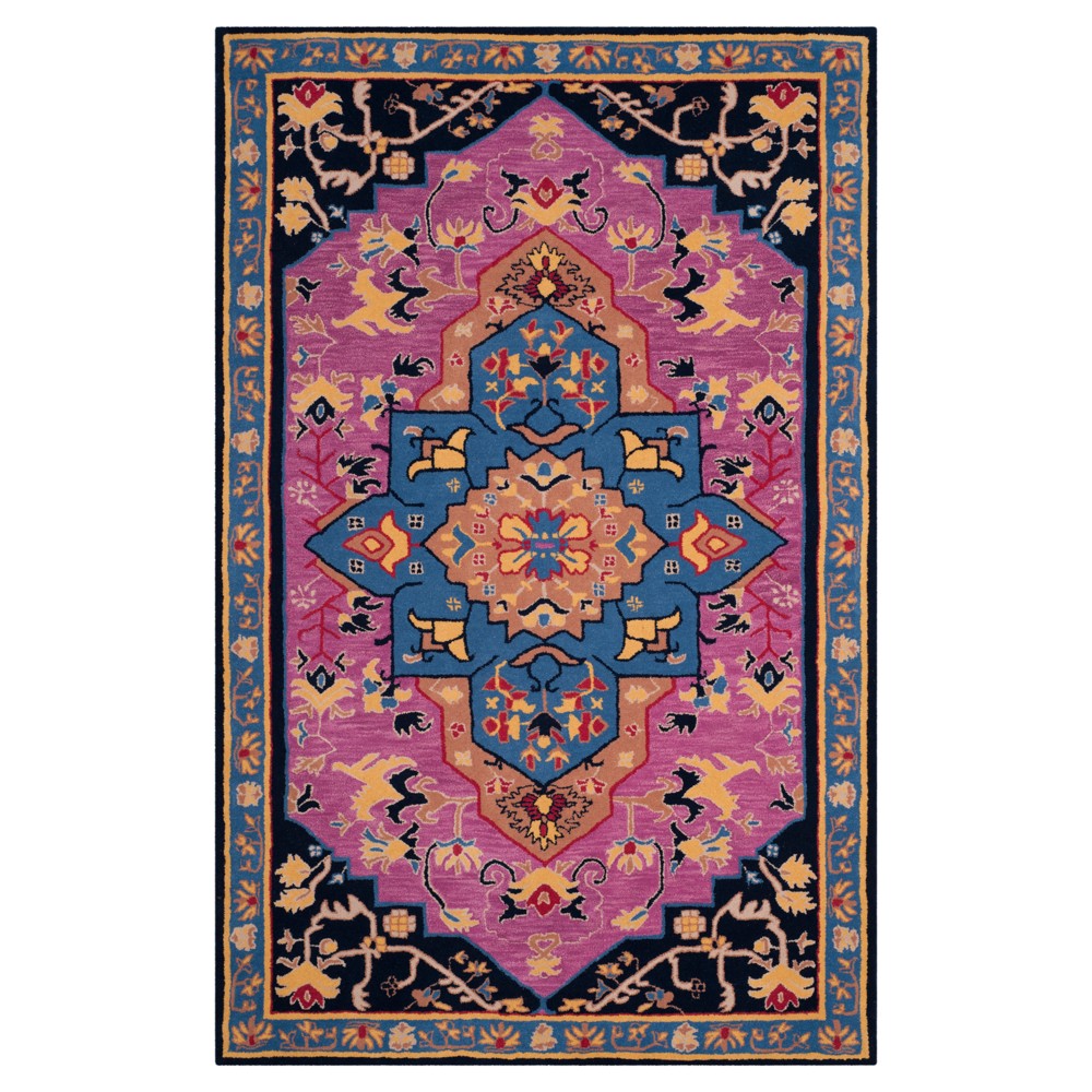 Floral Tufted Accent Rug 4'x6' - Safavieh