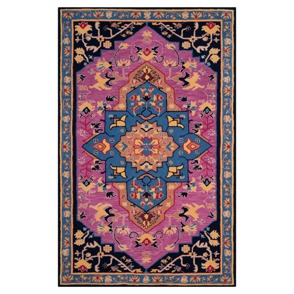 Floral Tufted Accent Rug 4'x6' - Safavieh