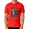 Uncle Sam T-Shirt Men's I Want You To Pass The Ribs Patriotic Tee - 2 of 4