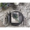 Saro Lifestyle Cloth Placemats With Printed Wood Design (Set of 4), 14"x20", Beige - 2 of 4