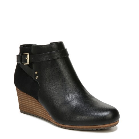 Black wedge 2024 booties target