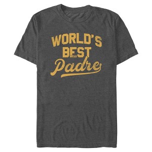 Mens Lost Gods World's Best Dad T Shirt - 1 of 4
