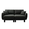 GDFStudio Serena Modern 78'' Boucle Uphostered Sectional Loveseat with Thick Cushions - 4 of 4