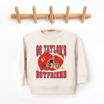 The Juniper Shop Go Taylor's Boyfriend Sparkle Youth Ultra-Soft Graphic Sweatshirt