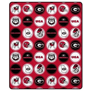 NCAA Georgia Bulldogs 50"x60" Holiday Blanket - 1 of 1