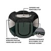 Bellura Pet - Green Foldable Animal Shelter - Green - 2 of 4