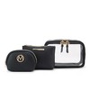MKF Collection Laura Women's Cosmetic Punch 10 Pcs Sets, Small Travel Makeup Bag by Mia k - 2 of 4