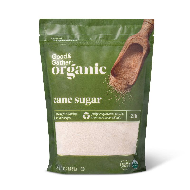 Organic Sugar - 32oz - Good &#38; Gather&#8482;, 1 of 4