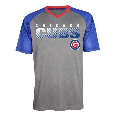 MLB Chicago Cubs Men's Gametime V-Neck Jersey - M