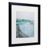 Trademark Fine Art - Sandra Iafrate  Niagara Falls River I Matted Framed Art - 3 of 4