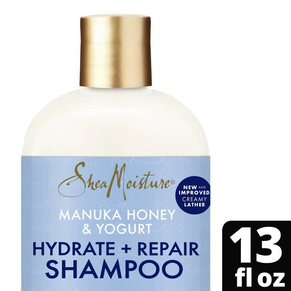 Photos - Hair Product Shea Moisture SheaMoisture Manuka Honey & Yogurt Hydrate & Repair Shampoo - 13 fl oz 