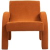 Meridian Furniture,Corduroy Corduroy Fabric Accent Chair - 3 of 4