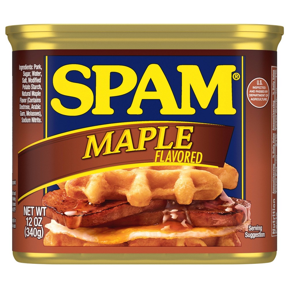 SPAM Maple Flavored Lunch Meat - 12oz