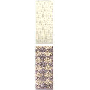 REGALWOVEN Cotton Hand Towels Absorbent Soft for Bathroom Hand Face Gym Spa 13" x 30"/13" x 29" 2 Pcs - 1 of 4