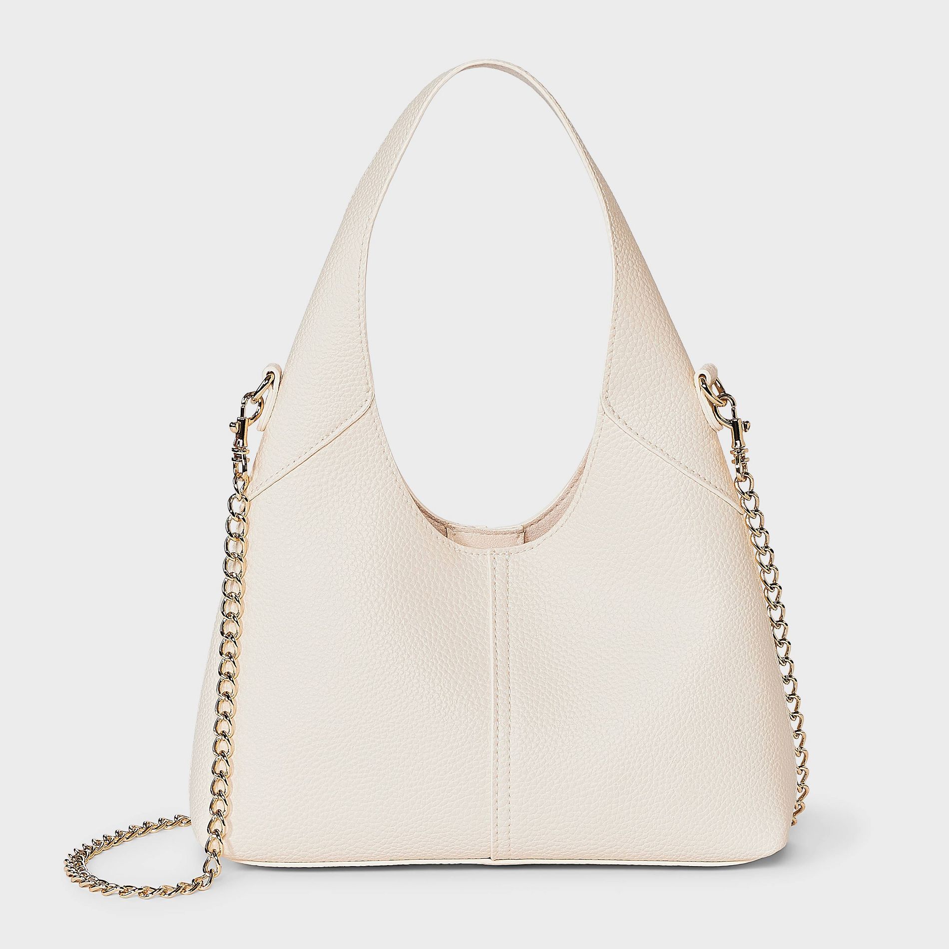Mini Slouchy Chain Handbag - Universal Thread™ Off-white