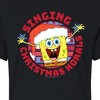 Women's - SpongeBob SquarePants - Singing Christmas Korals Cropped Graphic T-Shirt - 2 of 4