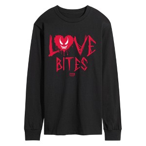 Men's - Venom - Love Bites Long Sleeve Graphic T-Shirt : Target