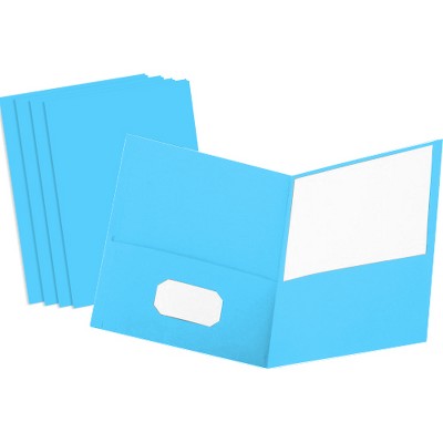 Paper Folders with Pockets 2 Pocket Folders Bulk, Two Pocket Folders for Letter Size Sheets, File Folders with Pockets - by Enday