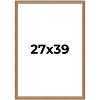 PosterPalooza | 27x39 Museum-Quality Picture Frame, UV Resistant Acrylic, Foam Board Backing, Available in 4 Finishes - 2 of 4
