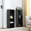 Spassway Decorative Storage Cabinet with Adjustable Shelves 8-Layer Tall Narrow Bookshelf Display Cabinet Media Racks Kids Bookcase Toy Organizer - 2 of 4